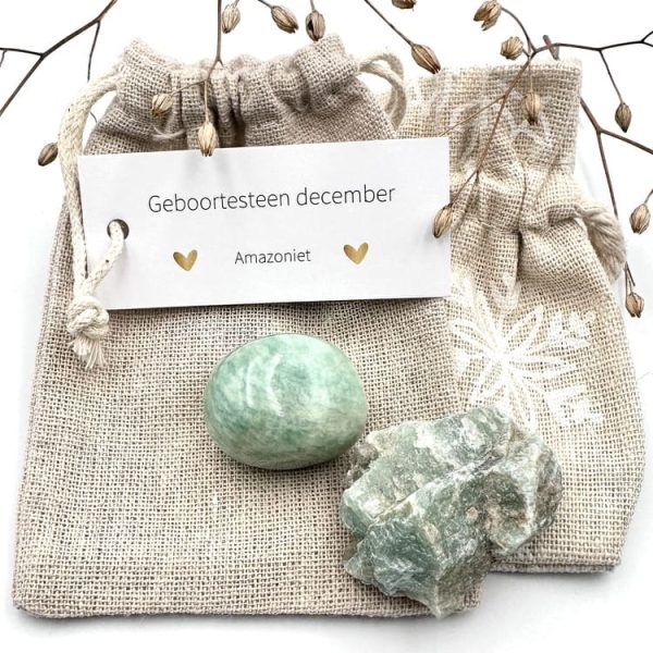 Geboortesteen December - Amazoniet