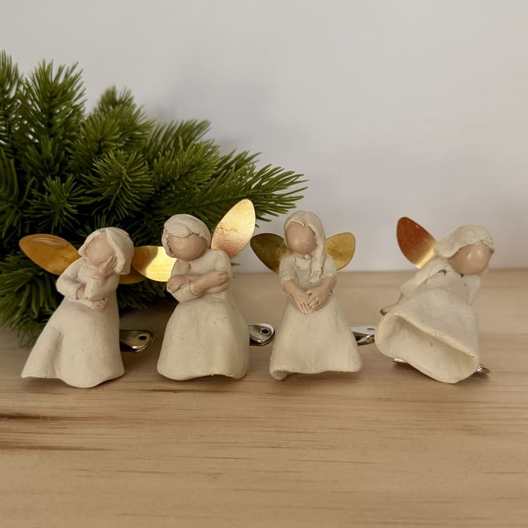 Engeltjes | Set van 4 - Afbeelding 2