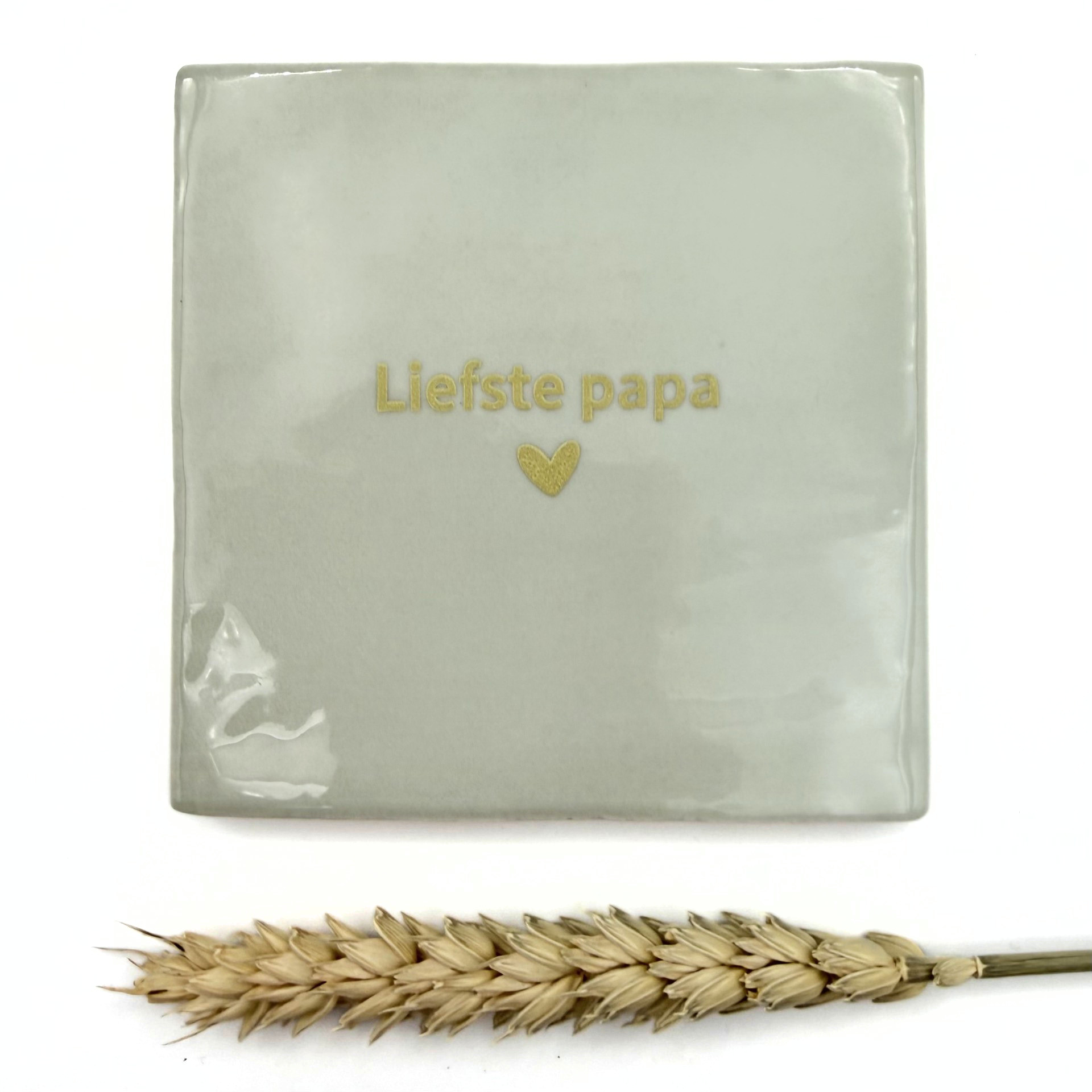 Tegeltje 'Liefste papa' | Goud - Afbeelding 4